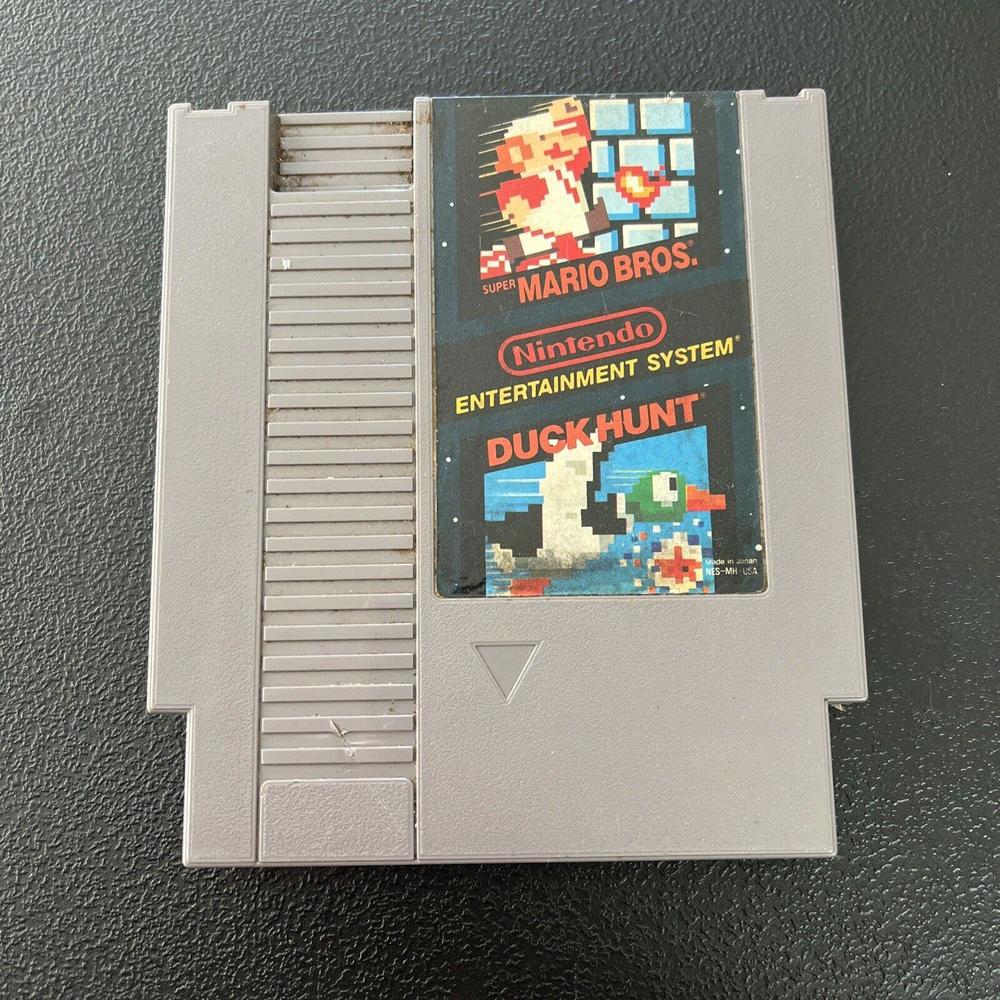 Super Mario Brothers & Duck Hunt - NES Nintendo Game